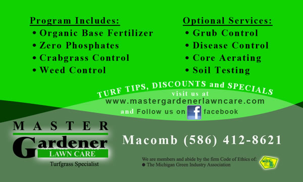 Lawn Fertilizing Service - Macomb County, MI